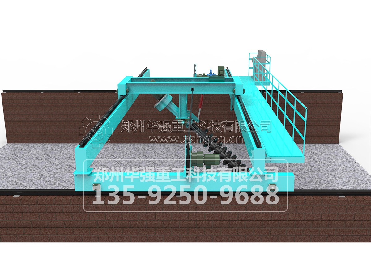 有機肥加工翻拋機